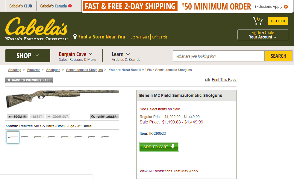 Benelli M2