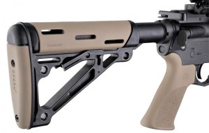Overmolded AR15 Collapsible Stock Rifle